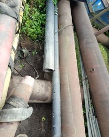 (Qty: 2)   - HDPE Pipe