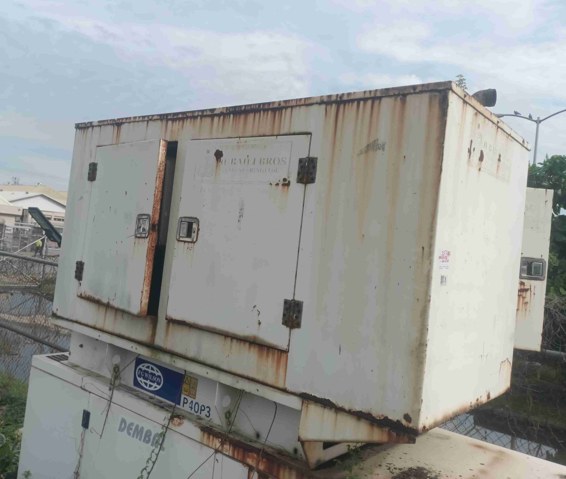 (Qty: 1) FG Wilson 40KVA - Generator
